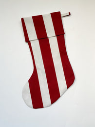 CANDY CANE organic cotton stocking