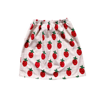 STRAWBERRIES THORA midi skirt