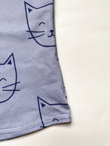 CAT slouch cuff short sleeved T-shirt