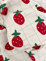 STRAWBERRIES NOAH organic cotton cuff leggings