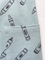 CRAYON PENNY oversized pocket t-shirt dress