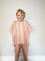 DECK STRIPE BORIS oversized t-shirt