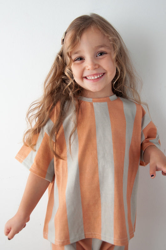 DECK STRIPE BORIS oversized t-shirt