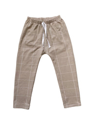 GRID BERTIE FRENCH TERRY PANT