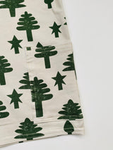 CHRISTMAS EVERGREEN oversized pocket long sleeved dress