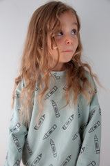 CRAYON PRINTED ARTHUR SWEATSHIRT