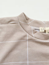 GRID PRINTED ARTHUR SWEATSHIRT