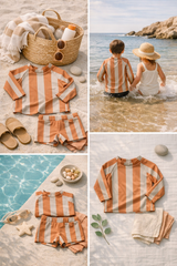 DECK STRIPE swim set