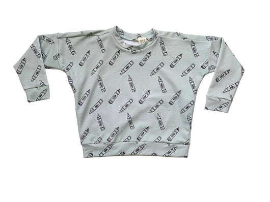 CRAYON PRINTED ARTHUR SWEATSHIRT