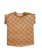 UMBRELLA PRINTED NICO SLOUCH LONG SLEEVED T-SHIRT