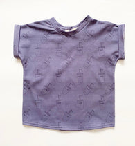 SODA PRINTED NICO SLOUCH LONG OR SHORT SLEEVED T-SHIRT