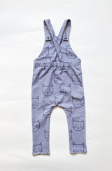CAT french terry dungarees