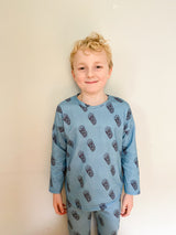 POPCORN PRINTED NICO SLOUCH LONG SLEEVED T-SHIRT