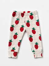 STRAWBERRIES NOAH organic cotton cuff leggings