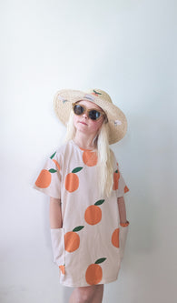 ***PRE-ORDER****CLEMENTINE oversized pocket t-shirt dress