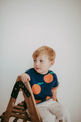 CLEMENTINE cuff slouch tee