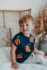 CLEMENTINE cuff slouch tee