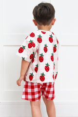 STRAWBERRIES BORIS oversized tee