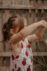 STRAWBERRIES SILAS short runaround romper