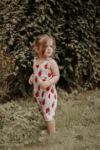 STRAWBERRIES SILAS short runaround romper